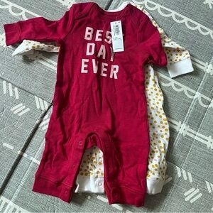 Old Navy Red and White Kids One Piece Set